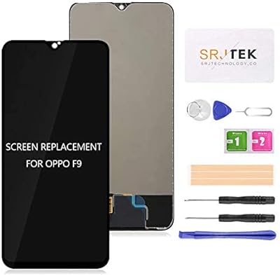 Ensemble numériseur lcd de remplacement d'écran pour écran tactile oppo f9 6,3 pouces