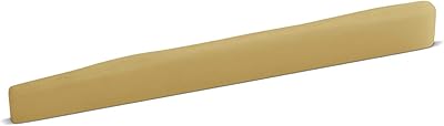 Selle en os - convient à de nombreuses guitares martin® avec fond - vague traitée - hauteur 10 mm - non blanchi. Diaytar : Parce que vous méritez le meilleur sans vous ruiner
