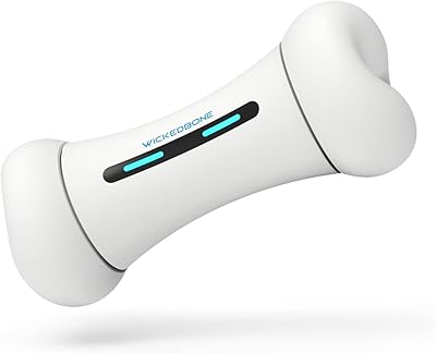 Jouet automatique cheerble wickedbone smart bone pour chiens, jouets électroniques robotiques interactifs