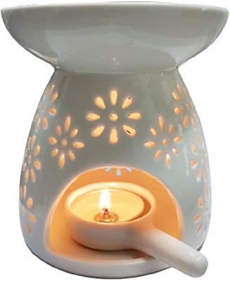 Chauffe-bougies aux huiles essentielles, bougeoir en céramique, brûleur à huiles essentielles, chauffe-huile thérapeutique