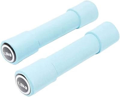 Ensemble d'haltères ta by dorsa fitness 2 * 1,5 kg, bleu