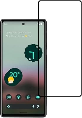 Protecteur d'écran en verre trempé hotterhigh compatible avec google pixel 7a/google pixel 6a