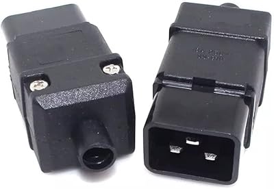 Connecteur et prise d'alimentation secteur pour ordinateur dkurve® iec c19 c20 16a 250v