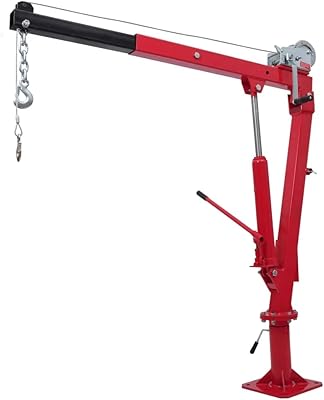 Grue de ramassage fedexcel avec câble et palan 1 tonne de levage
