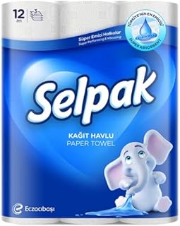 Papier hygiénique de cuisine sealpak type régulier 30288 12 rouleaux