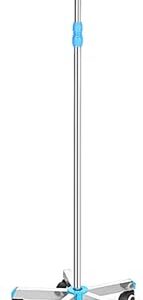 Chariot de service support à perfusion de luxe 4 trous acier inoxydable au sol en inoxydable. Redéfinissez vos attentes shopping avec Diaytar