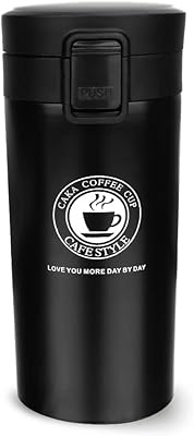 Tasse à café de voyage en acier inoxydable isolée sous vide homarket