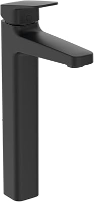 Mitigeur monocommande de lavabo seraplan ideal standard, bd255xg, noir soyeux