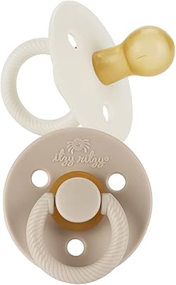 Tuces en latex naturel itzy ritzy, lot de 2 - sucettes pour nouveau-né