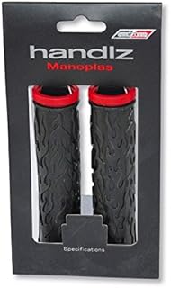 42130 jeu de poings d2 l-125 mm noir et rouge