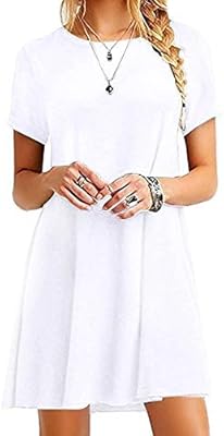 Shopee amazon europe et amérique robe à manches courtes souhait