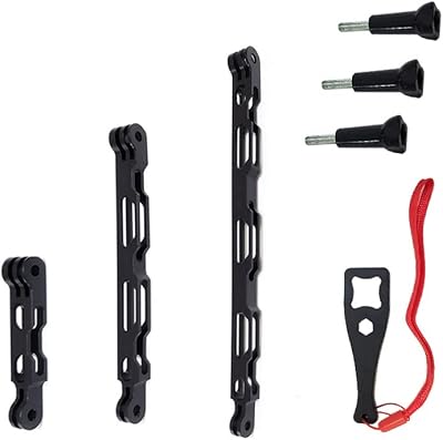 Kit de bras d'extension en métal pour support de casque pour gopro hero