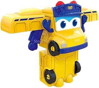 - nouveau mini ggbond gogo bus transformation police pompier figurines d'action