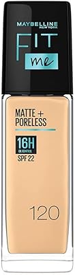 Maybelline new york fit me matte & poreless fond de teint contrôle