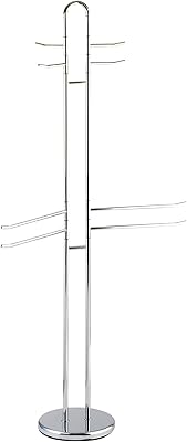 Winko palermo porte-serviettes exclusif, acier, 8 grandes tiges, accessoires de rangement pour la maison