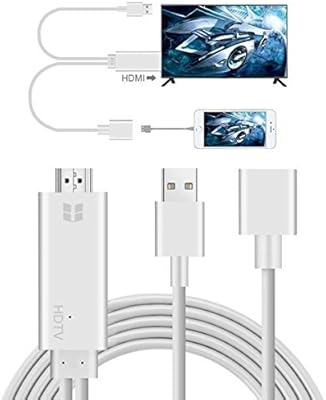 Adaptateur de câbles hdmi 1080p, convertisseur av numérique de 6 pieds, compatible