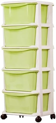 Armoire de rangement pour vêtements en plastique à 5 couches avec roulettes pour organisateur de jouets salon cuisine salle de bain (37, vert). Faites des économies avec Diaytar, le leader du e-commerce discount au Sénégal