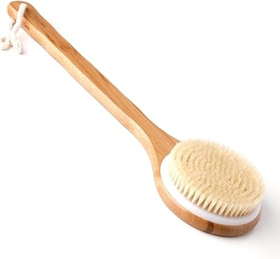 Brosse de bain à manche long sky touch, brosse douce pour le corps