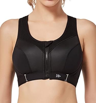 Soutien-gorge de sport rembourré à haut soutien soutien-gorge réglable couverture complète pour femme