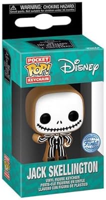 Porte-clés funko pocket pop! - disney : la veille de noël - jack