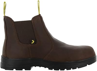 Bottes de travail chelsea jackman s3 à bout d'acier pour hommes et femmes