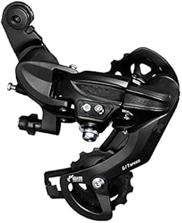 Vélo fastped tourney rd-ty300 6/7 vitesses noir, dérailleur arrière à montage direct, équipement
