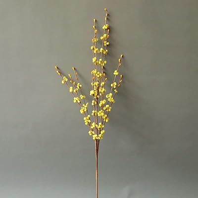 4 pièces fleurs de printemps pe, fleurs décoratives pour la maison, bouquet de fleurs artificielles décoratives pour mariage. Diaytar Sénégal : Votre destination e-commerce pour des produits de qualité à prix discount