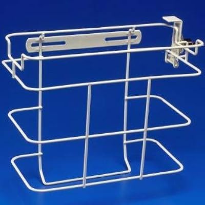Support mural en fil de support pour conteneur d'objets tranchants sharpsafety