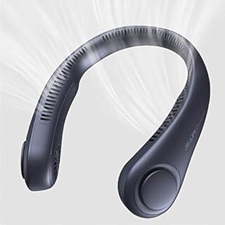 Ventilateur de cou portable jisulife ventilateur mains libres sans pales personnel