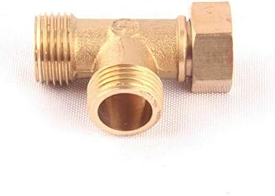 Raccord de tuyau senrise à 3 voies en forme de t 1/2", raccords