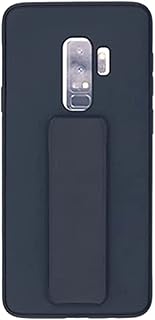 Étui mobile avec support et dragonne pour samsung galaxy s9 plus (bleu)