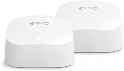 Routeur wi-fi 6 maillé double bande amazon eero 6 | avec hub