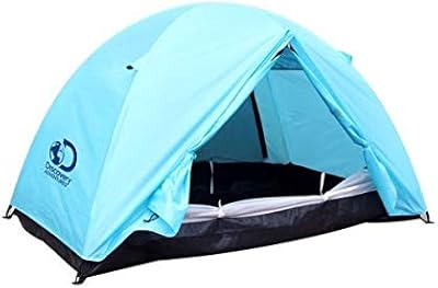 Tente de camping discovery da 2 personnes (uv30+) bleu dfa66191 @fs