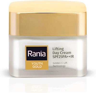 Crème de jour liftante youth gold spf 25pa++ avec infrarouge et vitamine