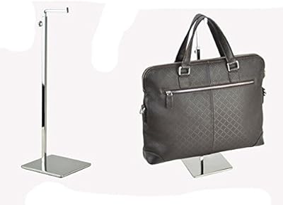 Support de sac à main de table réglable en métal b&n et support