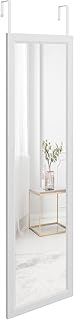Miroir de porte pleine longueur, miroir de porte mural pour salle de bain/chambre/armoire