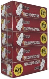 4 aces paquets de cigarettes rio regular king size 200 pièces (5 paquets). Diaytar : Faites des achats intelligents en quelques clics