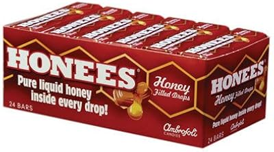 Gouttes remplies de miel 1,6 oz 24 paquets honees