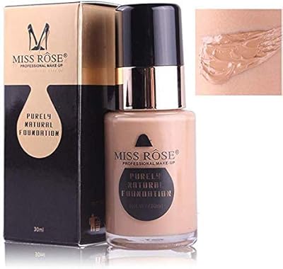 Fond de teint liquide purement naturel miss rose beige 30 ml
