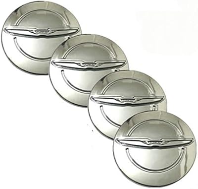4 pièces 64mm pour chrysler 300c capuchons centraux de roue moyeu pneus insigne