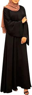 Abaya pour femmes musulmanes à manches longues, mode arabe islamique de dubaï, robe
