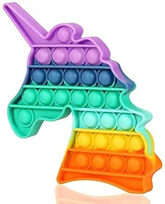 Technovic pop it fidget toys, big push pop sensory toy, besoins spéciaux autisme soulagement du stress jouets sensoriels pour filles garçons enfants adultes (licorne). Des économies garanties sur chaque commande avec Diaytar