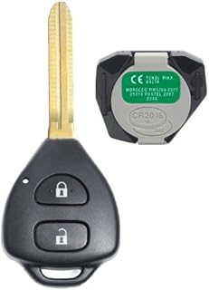 Clé de voiture à distance 2 boutons 433mhz 4d67 pour toyota fortuner 4runner