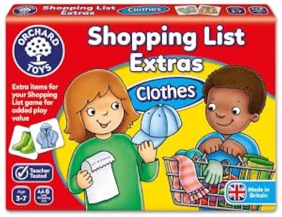 Orchard toys ensemble de jouets de vêtements supplémentaires de la liste d'achats, multicolore, 091. Votre satisfaction commence ici, sur Diaytar Sénégal