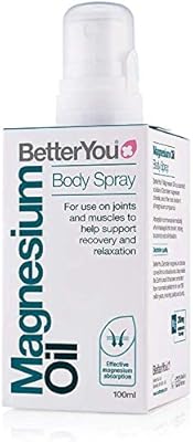 Spray d'huile de magnésium original better u, 100 ml (paquet de 2)