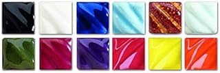 Amaco low fire gloss k à 6 glacis classe pack 2, couleurs assorties