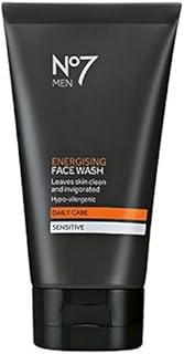 Nettoyant visage énergisant no7 men, 150 ml - paquet de 2