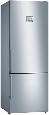 Bosch - réfrigérateur pose libre avec congélateur en bas, 559 l, acier inoxydable