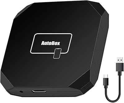 Adaptateur carplay sans fil tnvtec 2022 compatible avec iphone filaire oem
