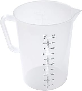 Sanex 86521 pichet doseur en polypropylène 5,0 l transparent